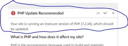 How to Fix the Error “Your site is running an insecure version of PHP, which should be updated.” 1 1 FEXaPv1Tvi ol5FyUC9EYQ
