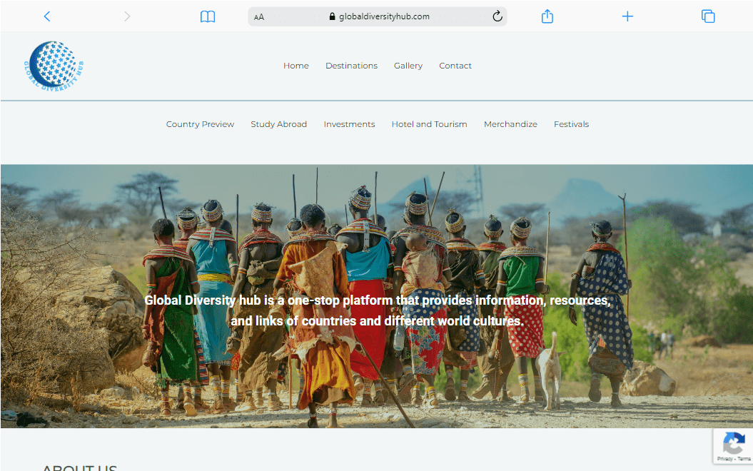 WordPress Website for a Blog site