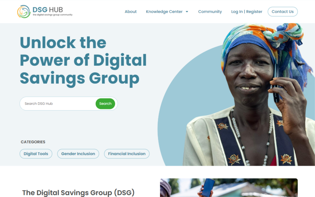 Digital Savings Group Website