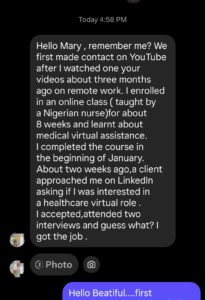 Remote Work Testimonial