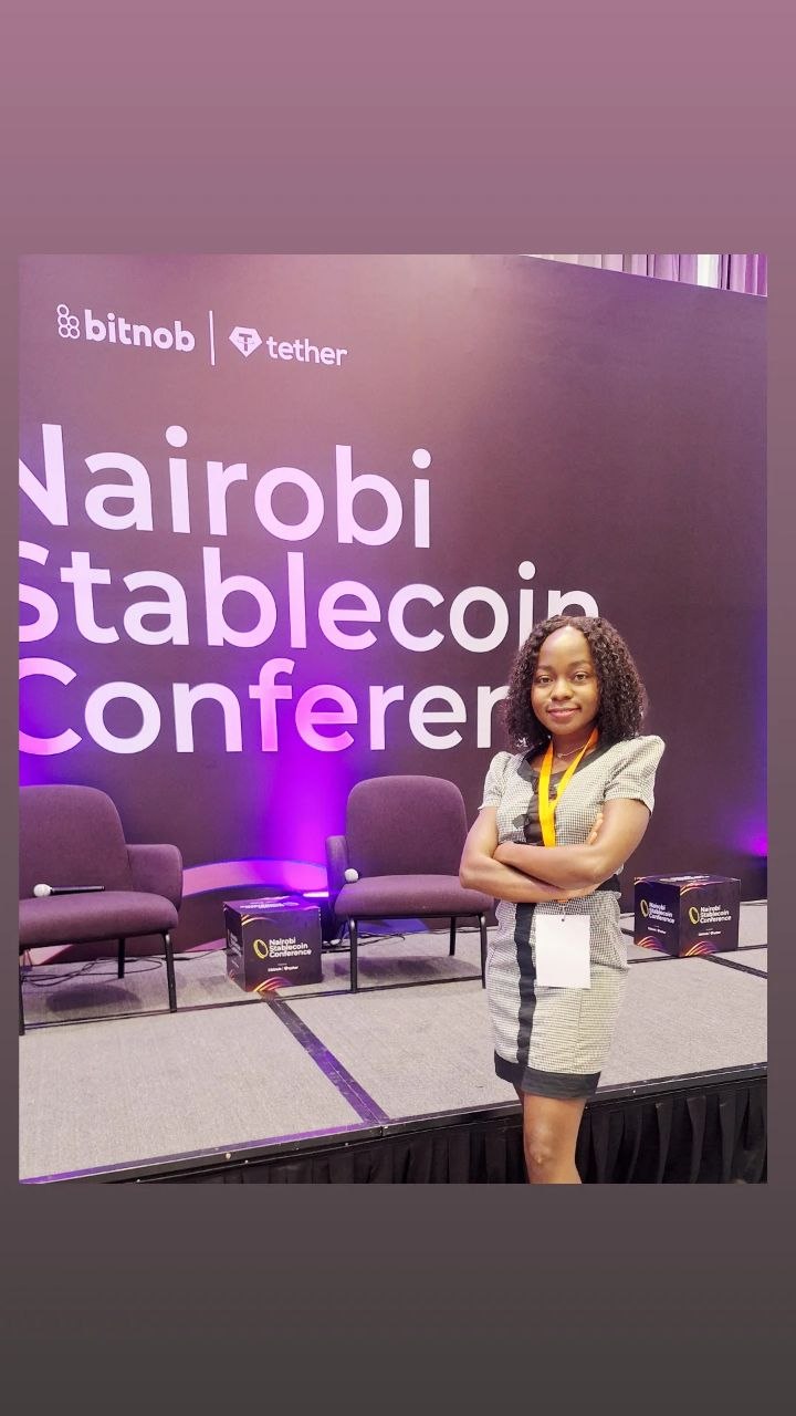 Mary USaji at the Nairobi Stablecoin Conference Event 2026